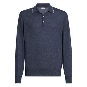 Brunello Cucinelli Men Long Sleeve Polo